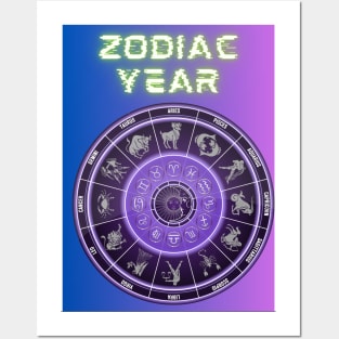 Zodiac cycle Posters and Art